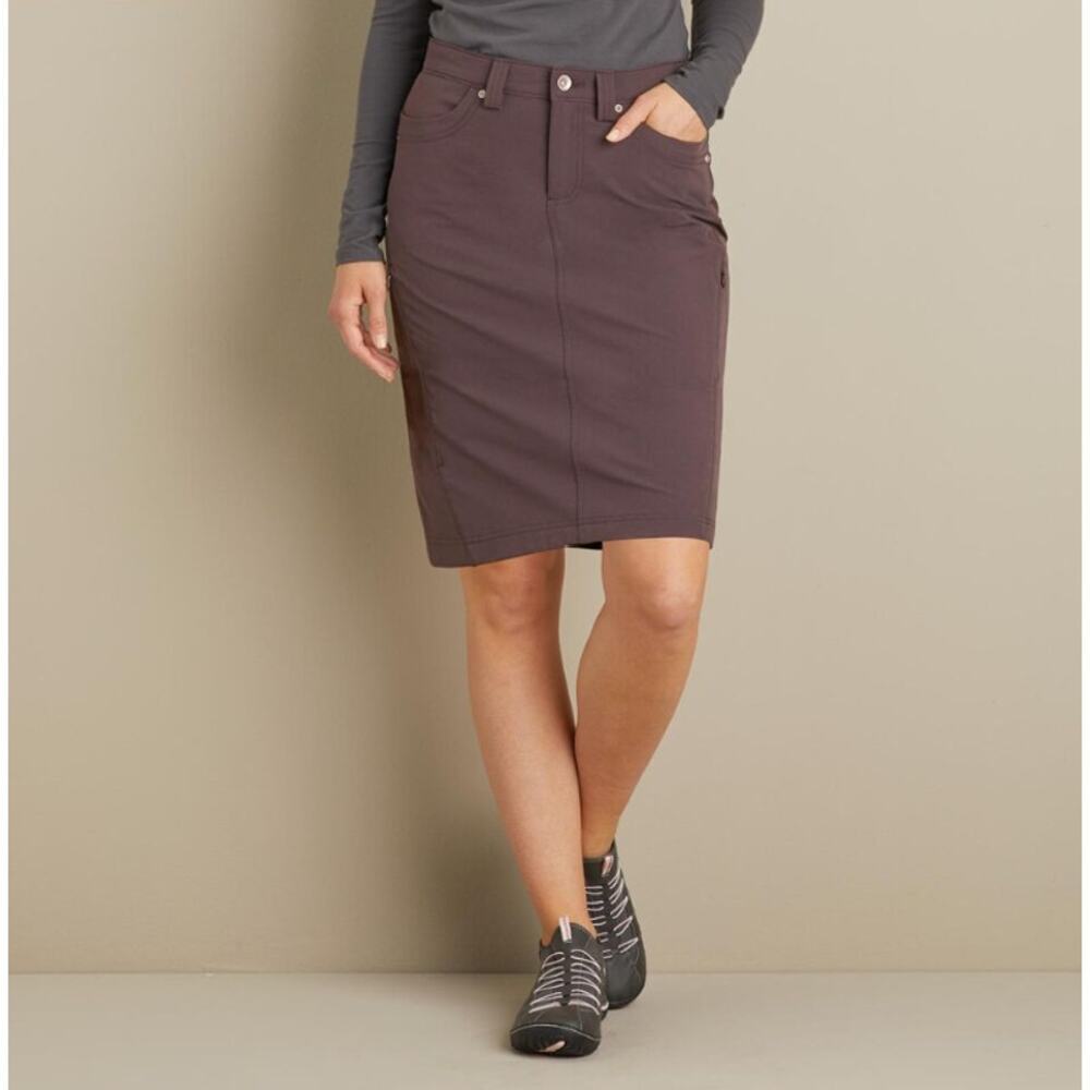 Duluth Women's Flexpedition Skirt Plum Purple Modest Size 16
